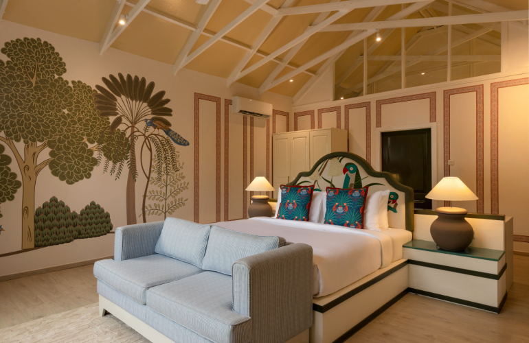Jungle Cabin Bedroom, Jungle Beach an Uga Experience