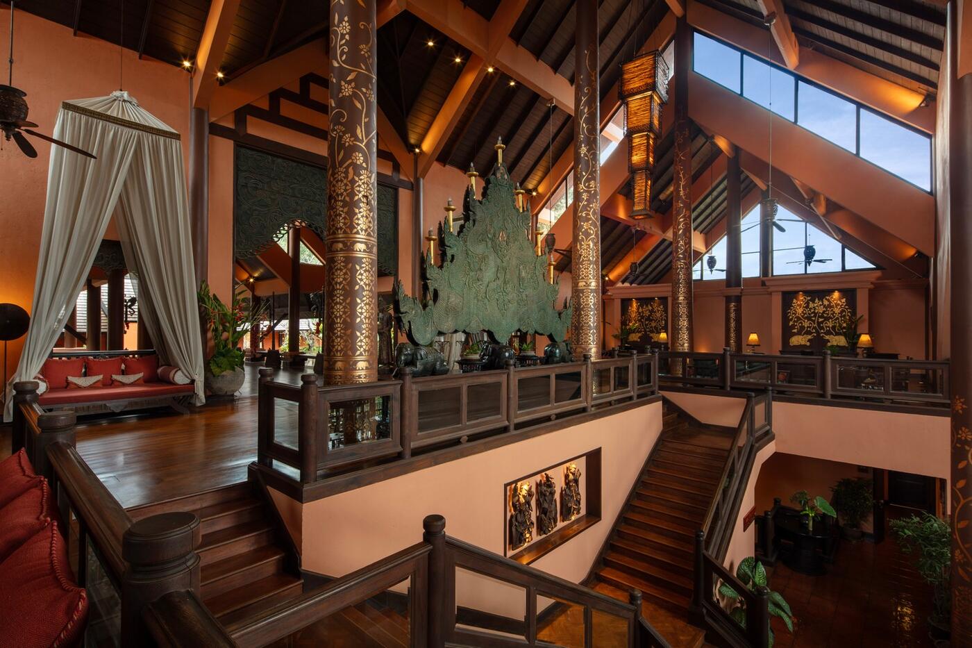 Lobby, Anantara Golden Triangle Resort & Spa